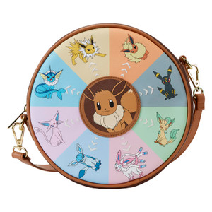 Loungefly Pokémon Eevee Evolutions Crossbody Canteen Purse: Stylish Carryall for Pokémon Enthusiasts!