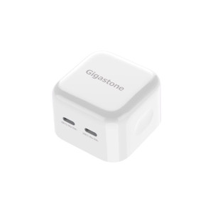 Gigastone Dual Port USB C Foldable GaN Charger 35W PD3.0 Fast Charger for iPad/iPad pro/iPhone 16 Pro Max/16 pro/15/14/13/Samsung Galaxy S24/S23/E-Bo