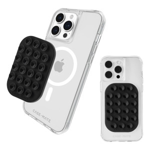 Case-Mate Stick it! Magnetic Suction Mount - Snap-on iPhone Holder - Detachable for MagSafe - Hands-Free Content Creator Essentials for iPhone 17 Pro