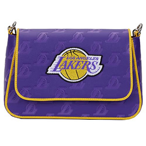 Loungefly NBA: Los Angeles Lakers Crossbody Bag