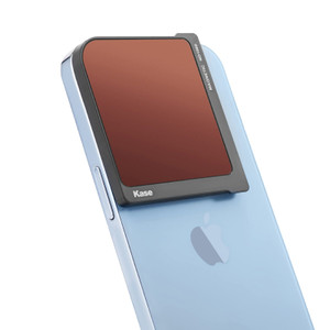 Kase Magnetic Square ND1000 Filter for iPhone, Cell Phone Neutral Density ND Filter for iPhone 16 15 14 13 12 Pro Max 11 8 7 XR X XS, Samsung Android
