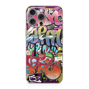 Phone Skin Compatible with Apple iPhone 16 Pro Max - Funky Graffiti - Premium 3M Vinyl Protective Wrap Decal Cover - Easy to Apply | Crafted in The U