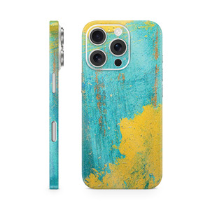 Glossy Glitter Phone Skin Compatible with Apple iPhone 16 Pro - Acrylic Blue - Premium 3M Vinyl Protective Wrap Decal Cover - Easy to Apply | Crafted