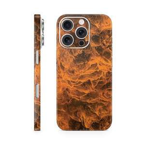 Phone Skin Compatible with Apple iPhone 16 Pro - Burning Up - Premium 3M Vinyl Protective Wrap Decal Cover - Easy to Apply | Crafted in The USA by Mi