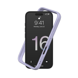 RhinoShield Bumper Case Compatible with [iPhone 16 Plus] | CrashGuard - Shock Absorbent Slim Design Protective Cover 3.5M / 11ft Drop Protection - La