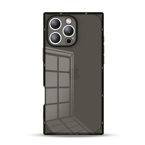 IAIYOXI Rectangle Case Compatible for iPhone 16 Pro Max, Full Camera Protection & Reinforced Corners TPU Cushion Clear Cover, Shockproof Silicone Pho