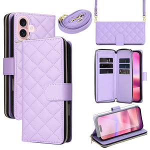 Asuwish Phone Case for iPhone 16 Wallet Cover with Tempered Glass Screen Protector Strap Card Holder Slot Stand PU Leather Flip Cell Magnetic Zipper