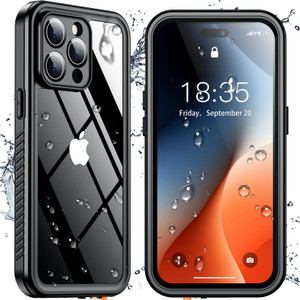 SPIDERCASE Only Designed for iPhone 14 Pro Max Case Waterproof [12FT Military Dropproof] [Built-in Screen Protector] [IP68 Underwater] Full Body Shoc