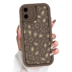 Yomjew Cheetah Print Phone Case for iPhone 16 Plus Case 6.7", Cute Full Camera Lens Pattern Aesthetic Design Soft Slim Protective Shockproof TPU Phon