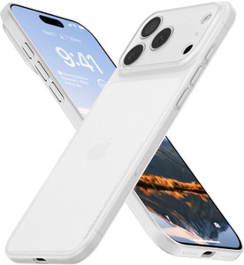 memumi for iPhone 17 Pro 6.3" Ultra Thin Case 0.3mm Lightweight [No-Case Feeling] Matte Hard Cover with Camera Protection for iPhone 17 Pro Slim Cove