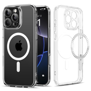 GolbinBox Magnetic for iPhone 16 Pro Case with Camera Control Capture Button,Compatible with MagSafe,[Full Camera Protection][2X Screen Protectors]Sh