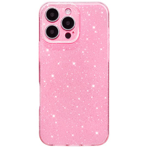 Hython Case for iPhone 16 Pro Max Case Glitter Cute Sparkly Shiny Bling Sparkle Phone Cases 6.9", Thin Slim Fit Soft TPU Bumper Shockproof Rubber Pro