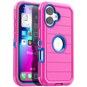 AICase for iPhone 16 Case,Heavy Duty Drop Protection Full Body Rugged Shockproof/Drop Proof/Dust Proof Military Protective Tough Durable Cell Phone C
