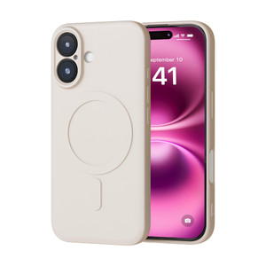 Yimilife Magnetic for iPhone 16 Case, Compatible with Magsafe, Full Camera Protection, Anti-Fingerprint/Drop/Scratch, Slim Liquid Silicone Case for i