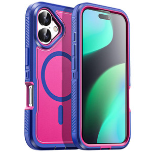 AICase iPhone 16 Plus Case[Compatible with Magsafe],Magnetic Heavy Duty Drop Protection Full Body Rugged Shockproof/Dust Proof Military Protective To