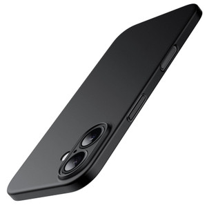 JETech Ultra Slim Case for iPhone 16 6.1 inch, Camera Lens Full Protection, Lightweight Matte Finish PP Hard Minimalist Cover (Black)