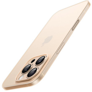 JETech Ultra Slim Case for iPhone 16 Pro Max 6.9 Inch, Camera Lens Full Protection, Lightweight Matte Finish PP Hard Minimalist Cover (Desert Titaniu