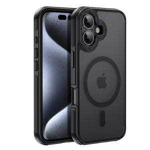 Yzoiko Strong Magnetic for iPhone 16 Plus case [10Ft Military-Grade Protection] Compatible with fit MagSafe Shockproof Slim Thin Cover 6.7 inch 16 Pl