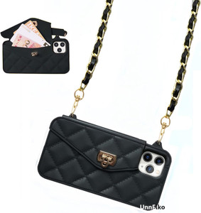 UnnFiko Wallet Phone Case Compatible with iPhone 16 Pro, Cute Light Luxury Bag Design, Purse Flip Card Pouch Cover Soft Silicone Case with Handstrap