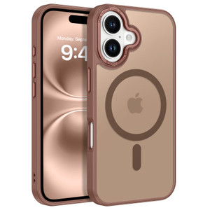 BENTOBEN Compatible with iPhone 16 Plus Case for Magnetic iPhone 16 Plus Phone Case [Compatible with Magsafe] Slim Translucent Matte Shockproof Bumpe