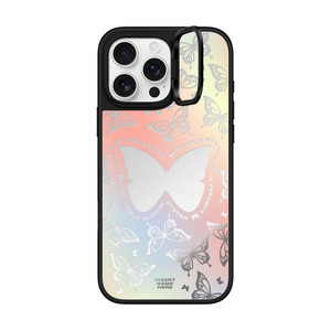 CASETiFY Mirror Ring Stand Case for iPhone 16 Pro Max [Kickstand / 4.9 ft. 1X Military Grade Drop Protection/Compatible with Magsafe] - You Give Me B