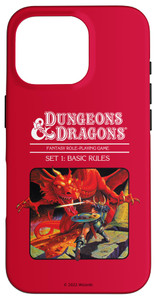 Dungeons & Dragons Vintage Basic Rules Cover Case for iPhone 16 Pro