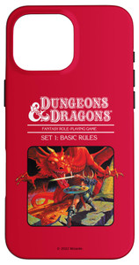 Dungeons & Dragons Vintage Basic Rules Cover Case for iPhone 16 Pro Max