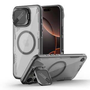 Nillkin Magnetic for iPhone 16 Pro Max Case Clear, Compatible with Magsafe, Never Yellow & Biodegradable Material, Translucent Case with Invisible Ki