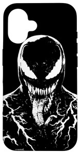 Marvel Venom: Let There Be Carnage Black Case for iPhone 16