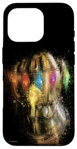 Marvel Avengers: Endgame Thanos Infinity Gauntlet Case for iPhone 16 Pro