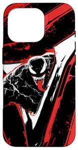 Marvel Venom: Let There Be Carnage Red and Black Case for iPhone 16 Pro