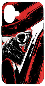 Marvel Venom: Let There Be Carnage Red and Black Case for iPhone 16 Plus