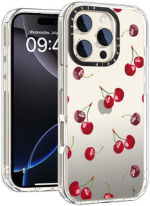 STARVIP Wildflower Phone Case for iPhone 16 Pro Cute Trendy Aesthetic Floral Design for Women & Girls - Military-Grade Drop Protection - Clear Hard S