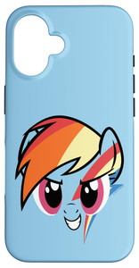 My Little Pony: Friendship Is Magic Rainbow Dash Big Face Case for iPhone 16