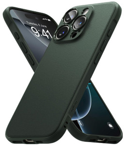 Ringke Onyx for iPhone 16 Pro Case, [Feels Good in The Hand] Oil & Dirt Resistant, Individual Lens Covers for Cameras, Non-Slip Enhanced Grip Lightwe