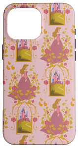 Disney Princess Sleeping Beauty Anniversary Aurora & Castle Case for iPhone 16 Pro Max