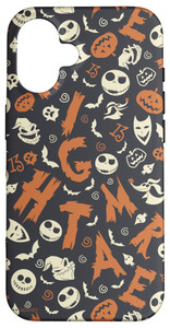 iPhone 16 Tim Burton's The Nightmare Before Christmas Halloween Case