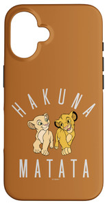 Disney The Lion King Simba & Nala Hakuna Matata Case for iPhone 16