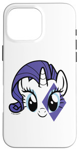 iPhone 16 Pro Max My Little Pony: Friendship Is Magic Rarity Big Face Case