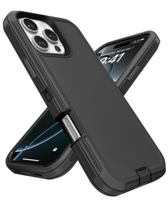 Jelanry Case for iPhone 16 Pro Max 5G 6.9-inch, Heavy Duty Rugged & Dual-Layer Shockproof Dropproof Protection with Port Anti dust Scratch Back Cover