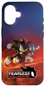 Sonic The Hedgehog, Fearless: Year of Shadow Key Art Case for iPhone 16