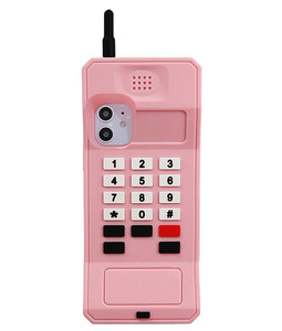 UnnFiko 3D Silicone Case Compatible with iPhone 16 Pro Max, Retro Classic Creative Soft Rubber Bumper Cover Cool Fun Thick Protective Stand Case (Ret