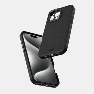 Avana Creation - Avana Leather ash case for iPhone 16 Pro Max, 100% Recycled Vegan Pineapple Leather Phone Case, Compatible with MagSafe, Shockproof