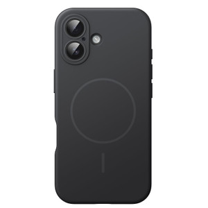 JETech Magnetic Silicone Case for iPhone 17 6.3-Inch, Compatible with MagSafe, Silky Soft Touch, Shock Absorbing Phone Cover with Camera Lens Protect