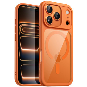 JETech Magnetic Case for iPhone 17 Pro Max 6.9-Inch Compatible with MagSafe, Shockproof Phone Bumper Cover, Solid Color Matte TPU Frame, Anti-Scratch