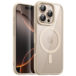 JETech Magnetic Case for iPhone 16 Pro Max 6.9-Inch Compatible with MagSafe, Shockproof Phone Bumper Cover, Solid Color Matte TPU Frame, Anti-Scratch