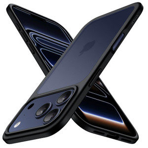 JETech Matte Case for iPhone 17 Pro 6.3-Inch, Shockproof Military Grade Drop Protection, Frosted Translucent Back Minimalist Phone Cover, Anti-Finger