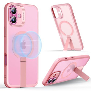 ESR for iPhone 16 Case with Stand, Compatible with MagSafe, Magnetic Kickstand Case for iPhone 16, Military-Grade Protection Shockproof Case, Boost S