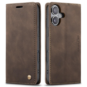 QLTYPRI for iPhone 16 Plus Case Wallet with Card Holder, Vintage PU Leather Kickstand Magnetic Closure Shockproof Folio Book Cover Case for iPhone 16