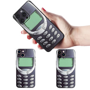 YHan Compatible with iPhone 16 Pro Case, 3D Funny Soft Silicone Retro Stylish Design Skin Cover Cases.Compatible with Nokia.A Personalized Phone Case